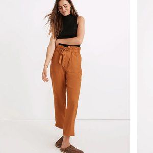 NWT Madewell Dunaway Paperbag Pants